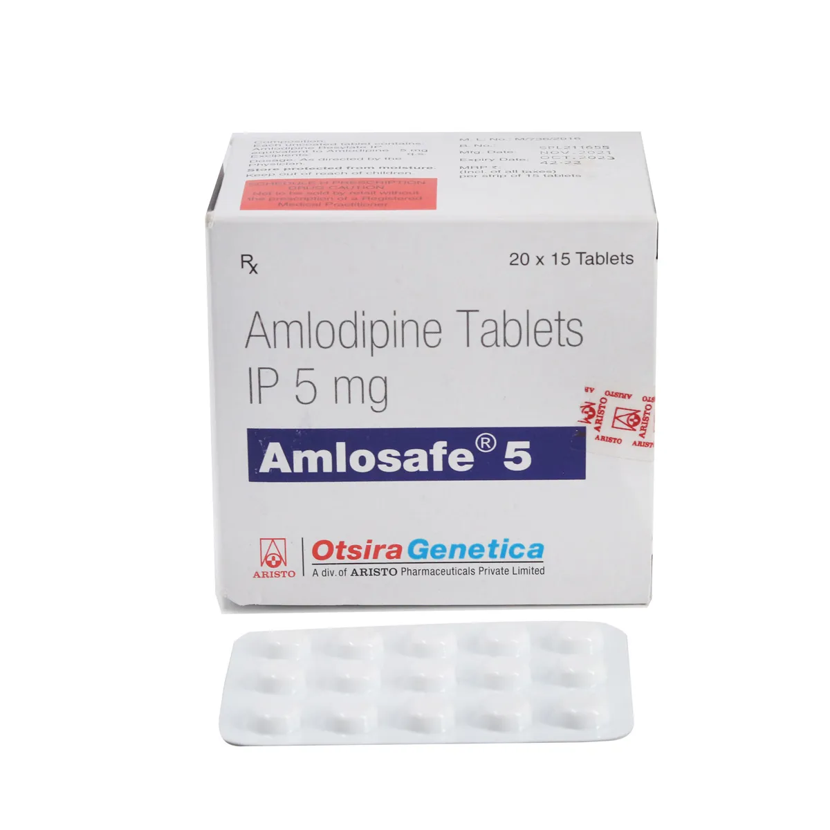 Amlosafe 5 Tablet