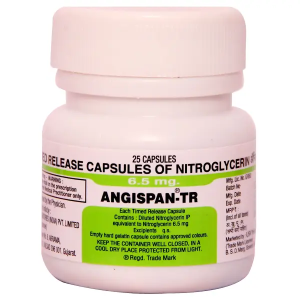 Angispan-TR 6.5mg Capsule