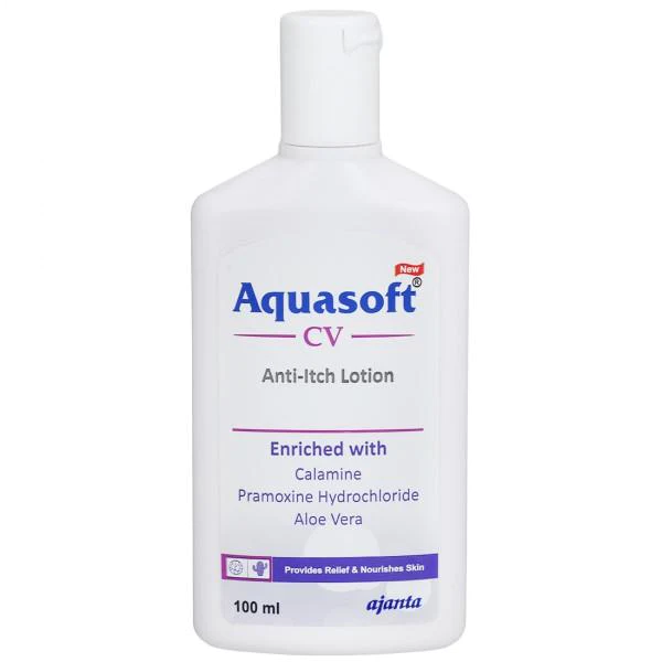 New Aquasoft CV Daily Anti-Itch Lotion for Itchy & Dry Skin