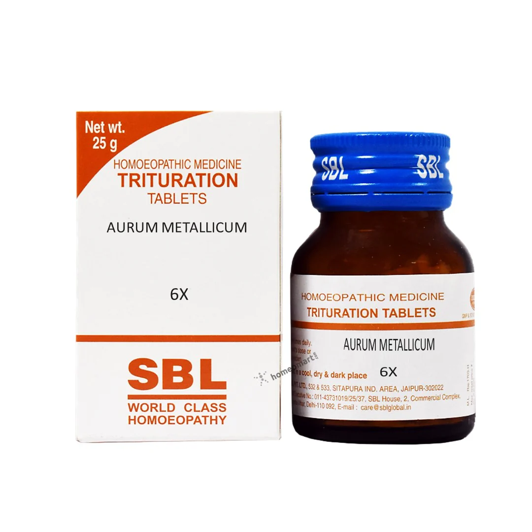 SBL Aurum Metallicum Trituration Tablet 6X