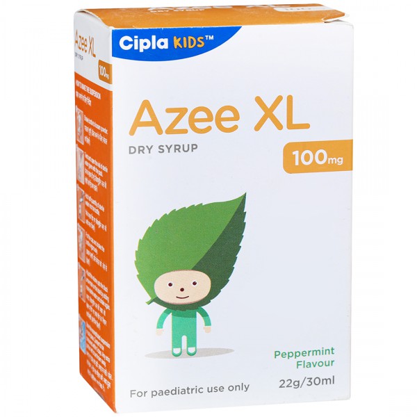 Azee XL 100mg Dry Syrup Peppermint