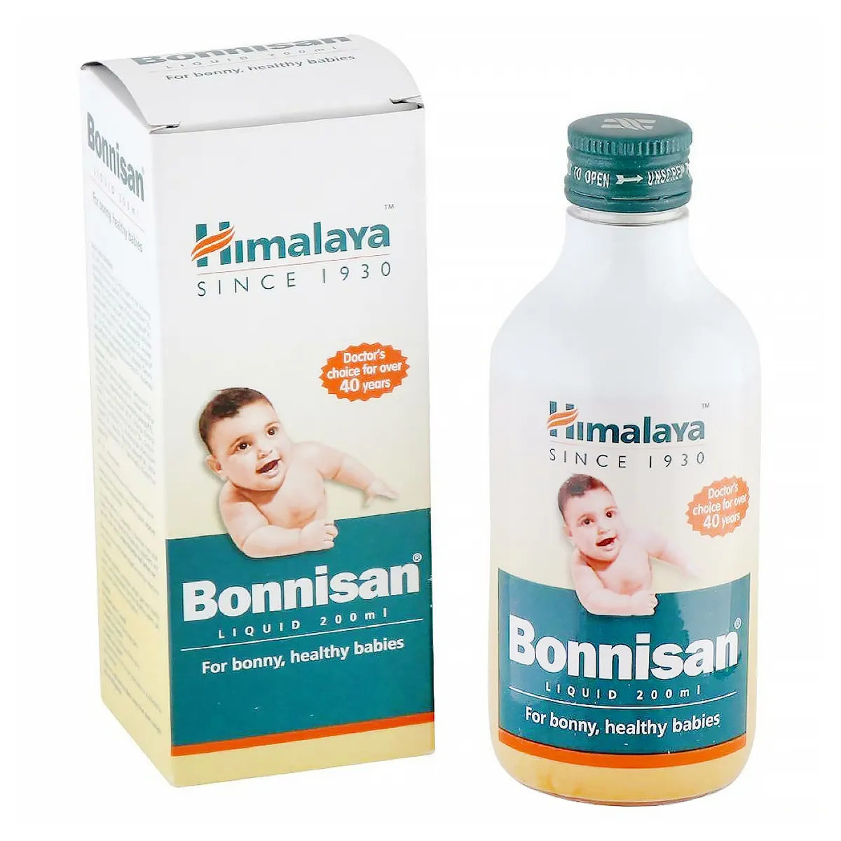 Himalaya Bonnisan Liquid | Improves Appetite, Promotes Weight Gain & Healthy Growth of Babies 200ml