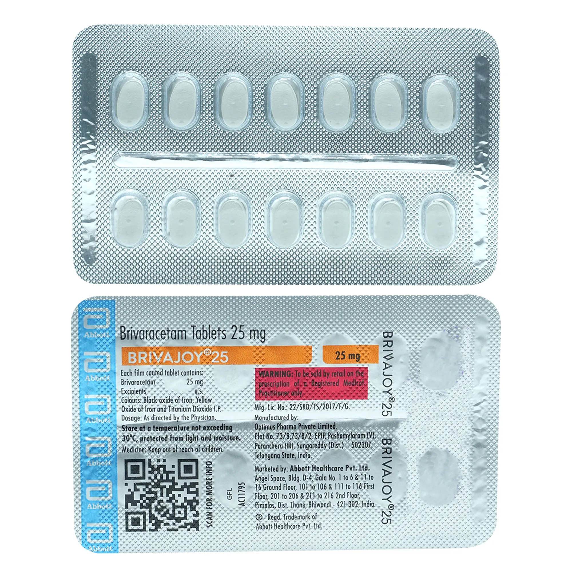 Brivajoy 25mg Tablet