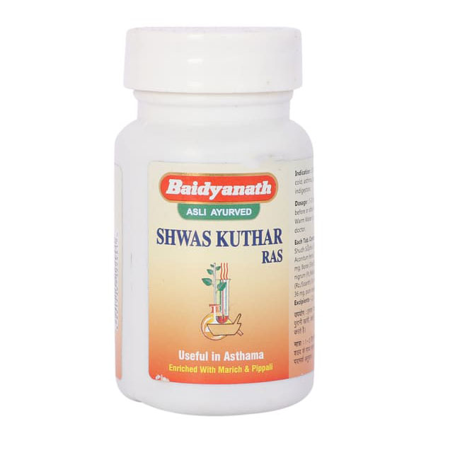 Baidyanath (Jhansi) Shwas Kuthar Ras Tablet