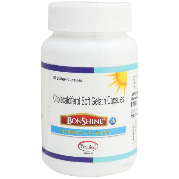 Bonshine 2000IU Soft Gelatin Capsule