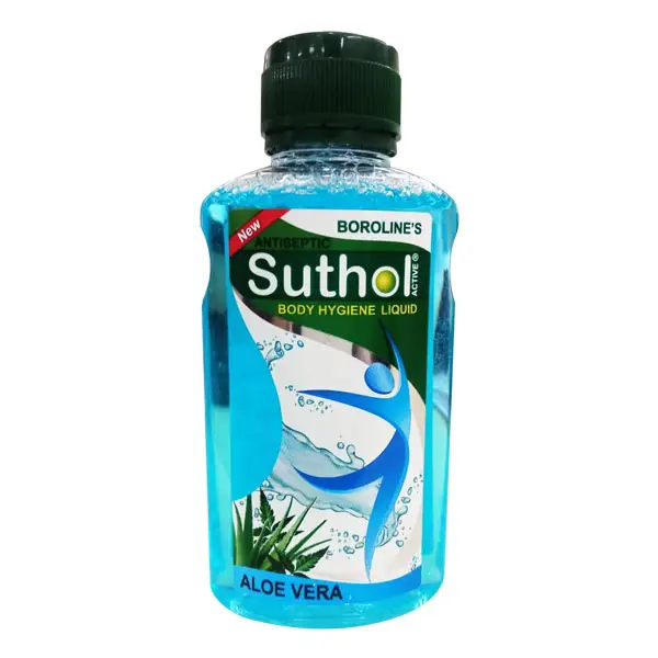 Boroline's Suthol Antiseptic Skin Hygiene Liquid Aloevera & Neem