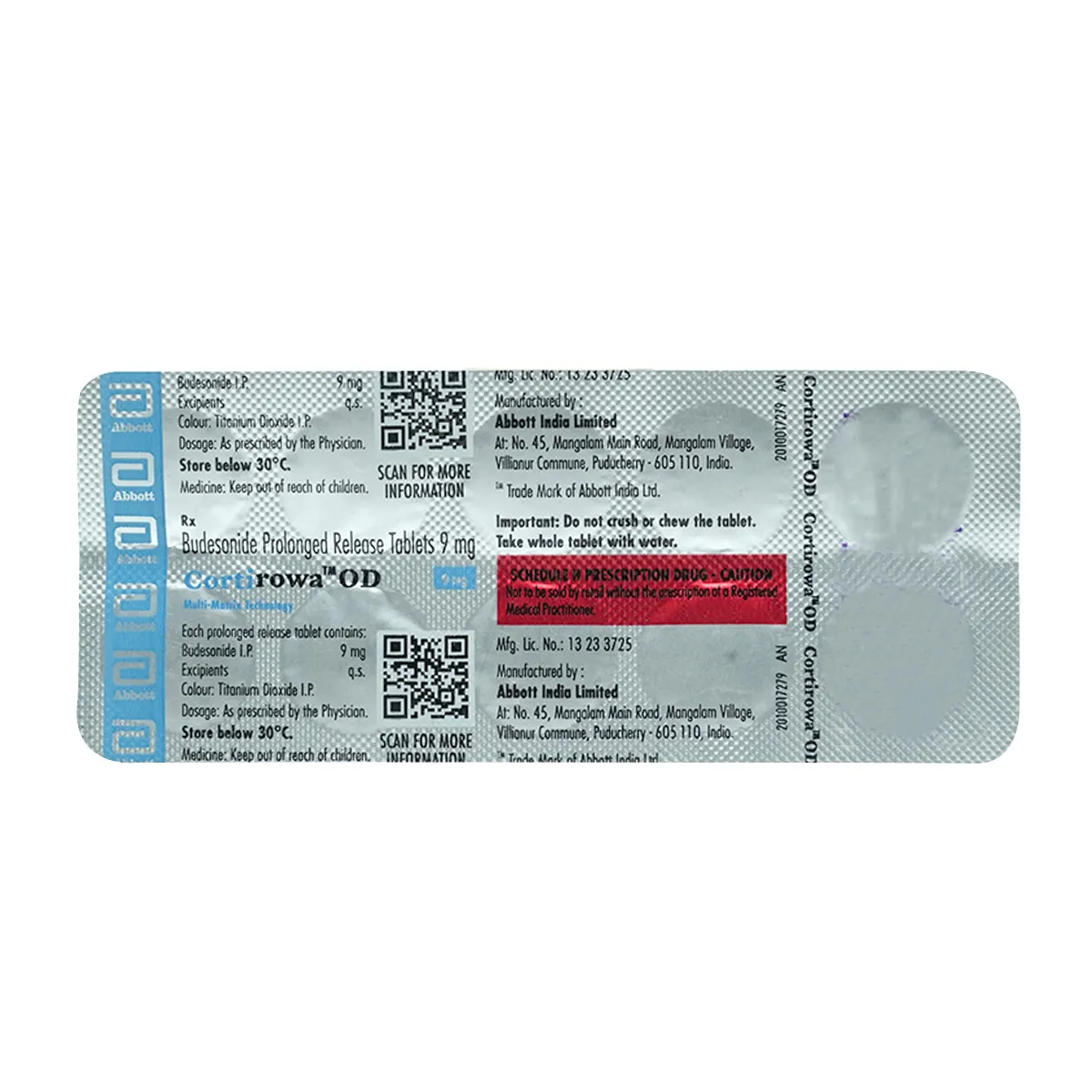 Cortirowa OD 9mg Tablet PR