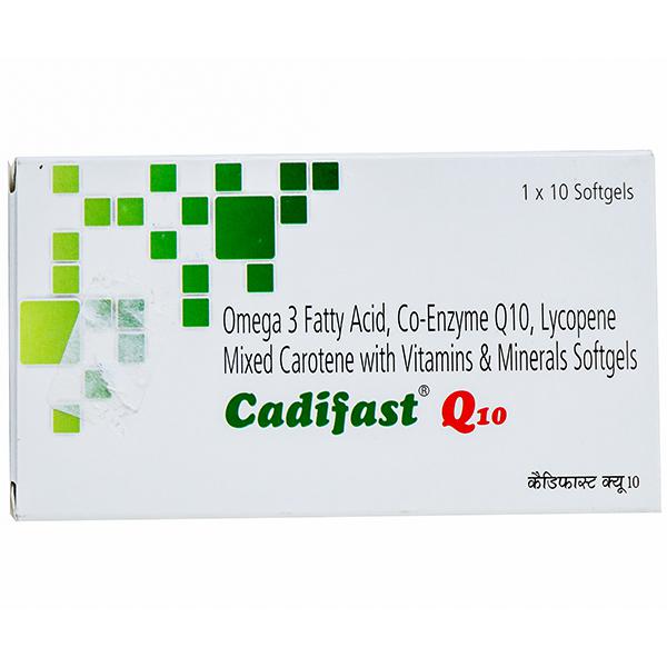 Cadifast Q10 Soft Gelatin Capsule