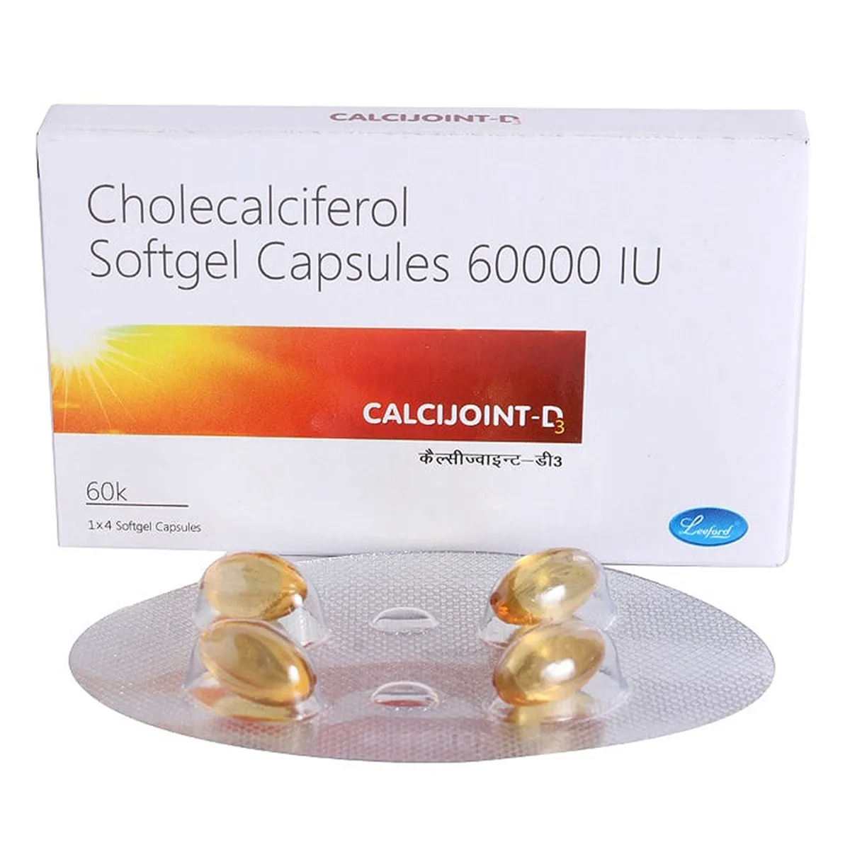 Calcijoint D3 Softgel Capsule for Bone, Joint and Muscle Care Capsule