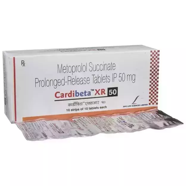 Cardibeta XR 50 Tablet