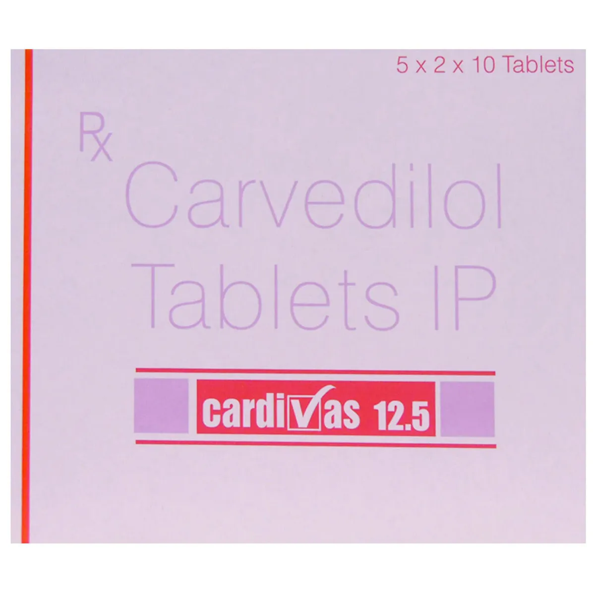 Cardivas 12.5 Tablet