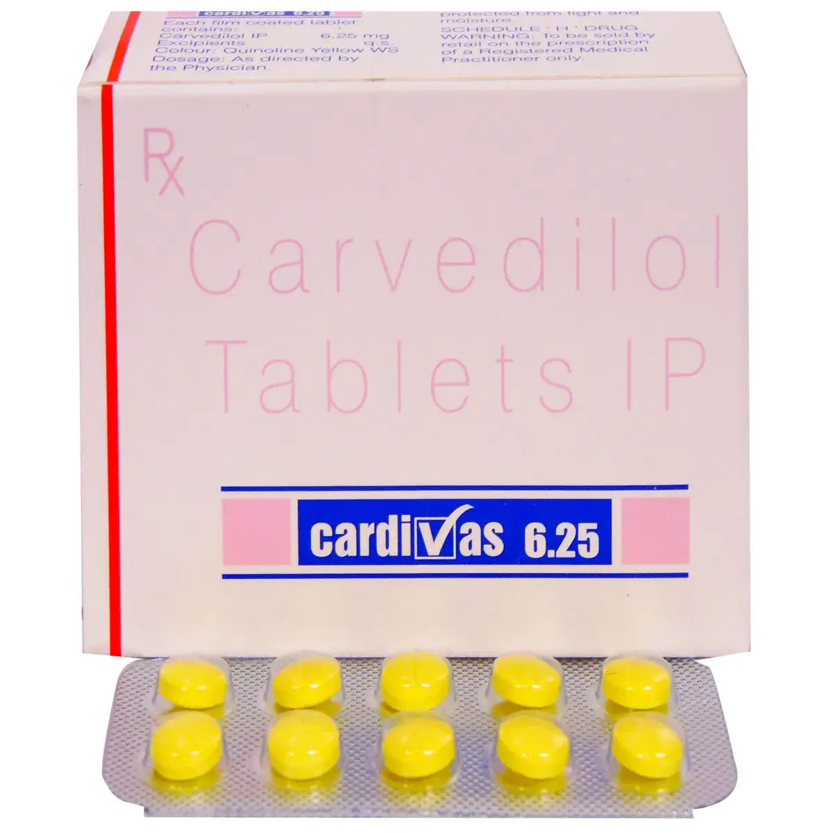 Cardivas 6.25 Tablet