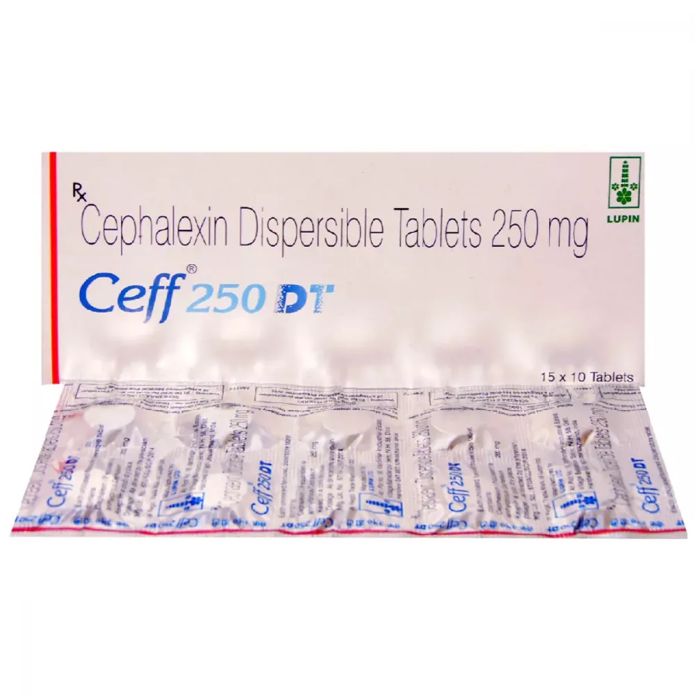 Ceff 250mg Tablet DT