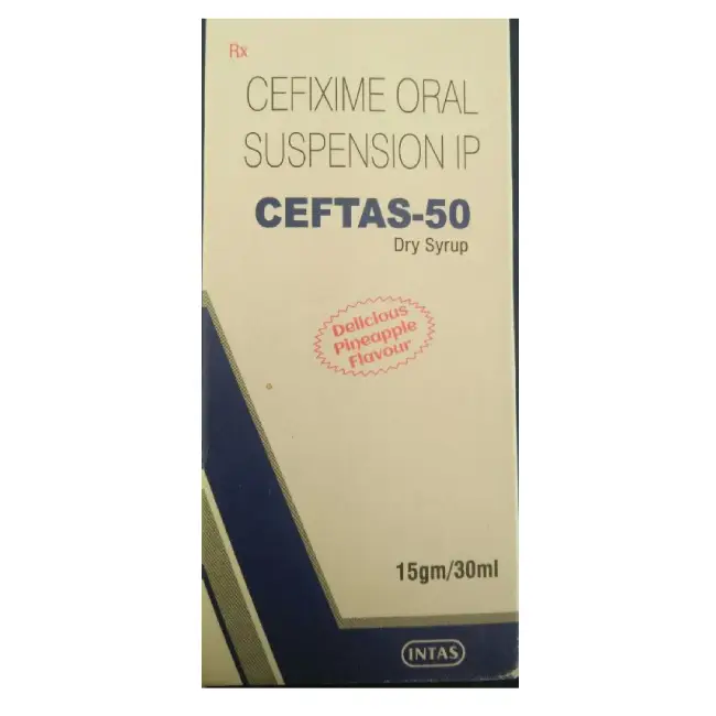 Ceftas 50 Dry Suspension