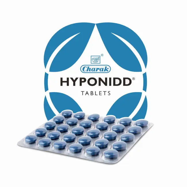 Charak Hyponidd Tablet | Herbal Insulin Sensitizer Tablet