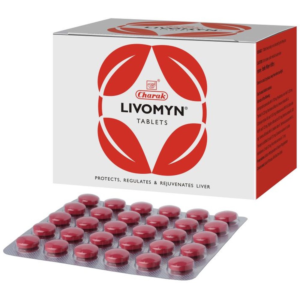 Charak Livomyn Tablet | For Liver Support, Protection & Detoxification