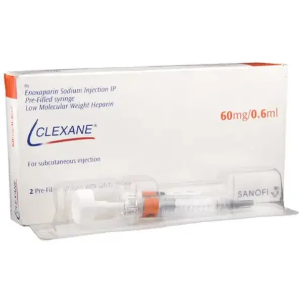 Clexane 60mg Injection (0.6ml Each)