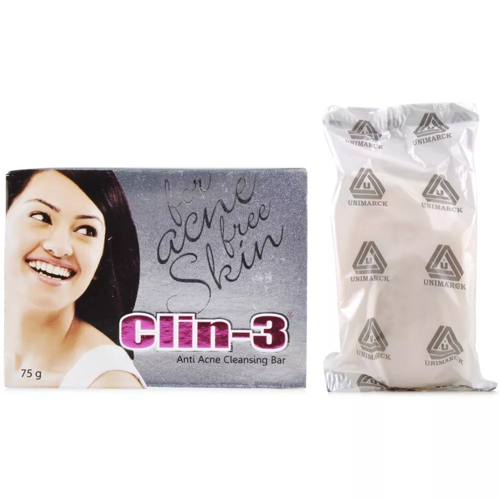 Clin 3 Anti-Acne Cleansing Bar