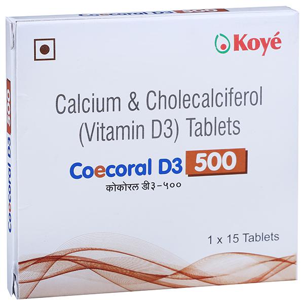 Coecoral D3 500mg Tablet