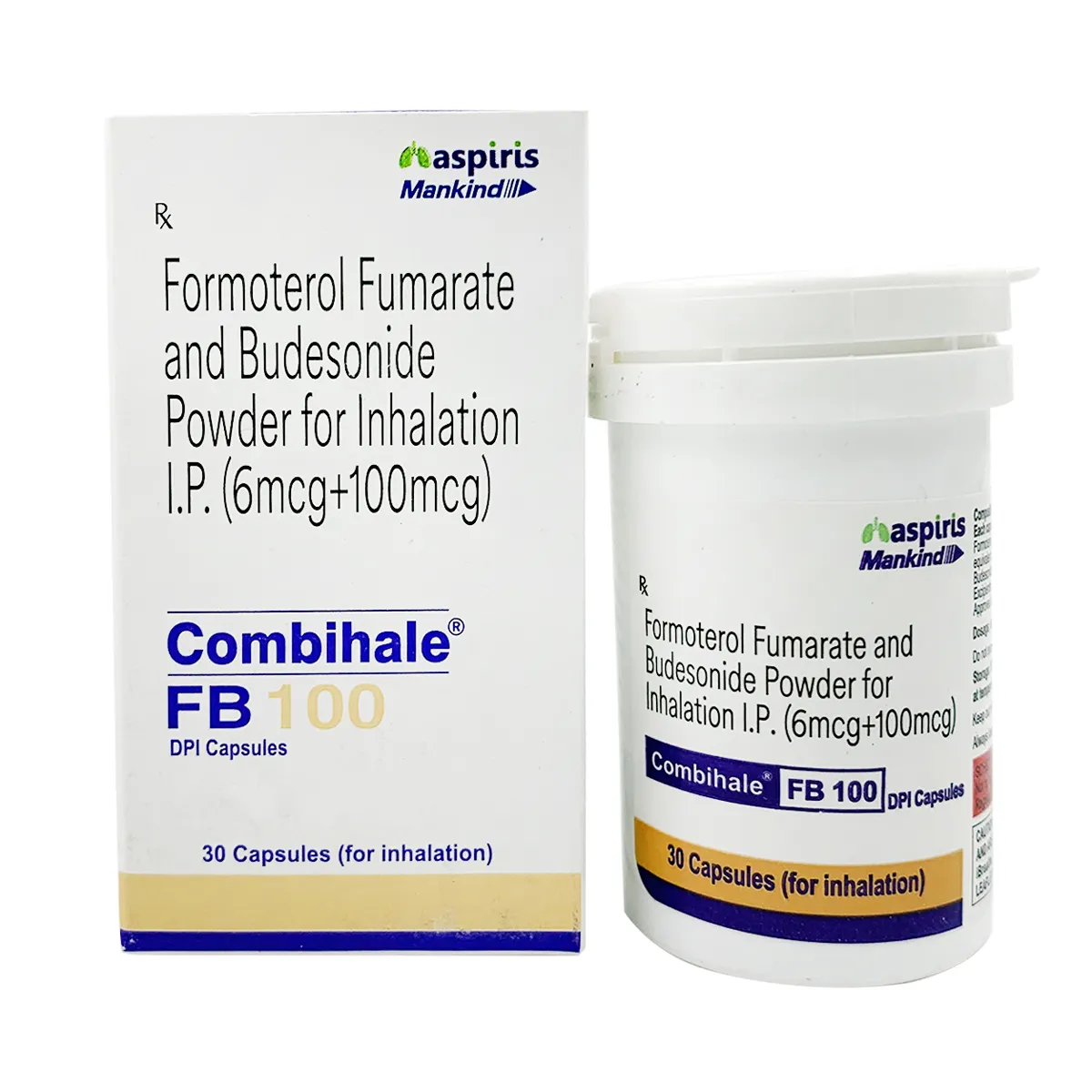 Combihale FB 6mcg/100mcg Capsule