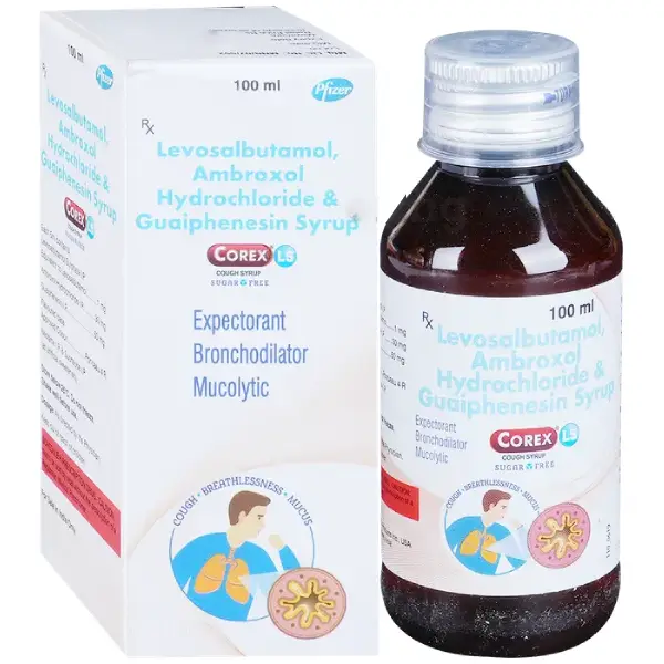 Corex LS Sugar Free Syrup