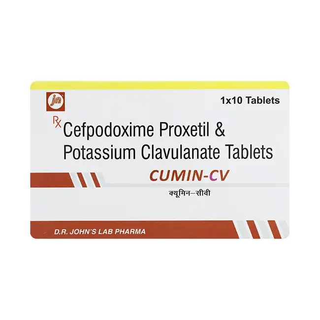 Cumin CV 200 mg/125 mg Tablet