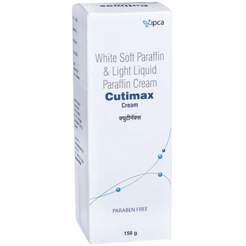 Cutimax Cream with Soft Paraffin & Light Liquid Paraffin | For Dry Skin & Eczema Relief Paraben Free