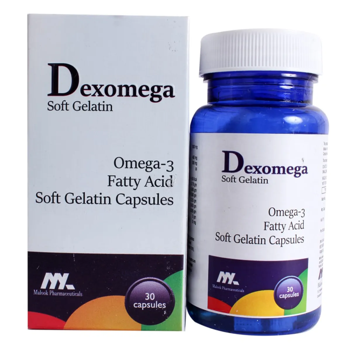 Dexomega Omega 3 Fatty Acids Soft Gelatin Capsule 30's