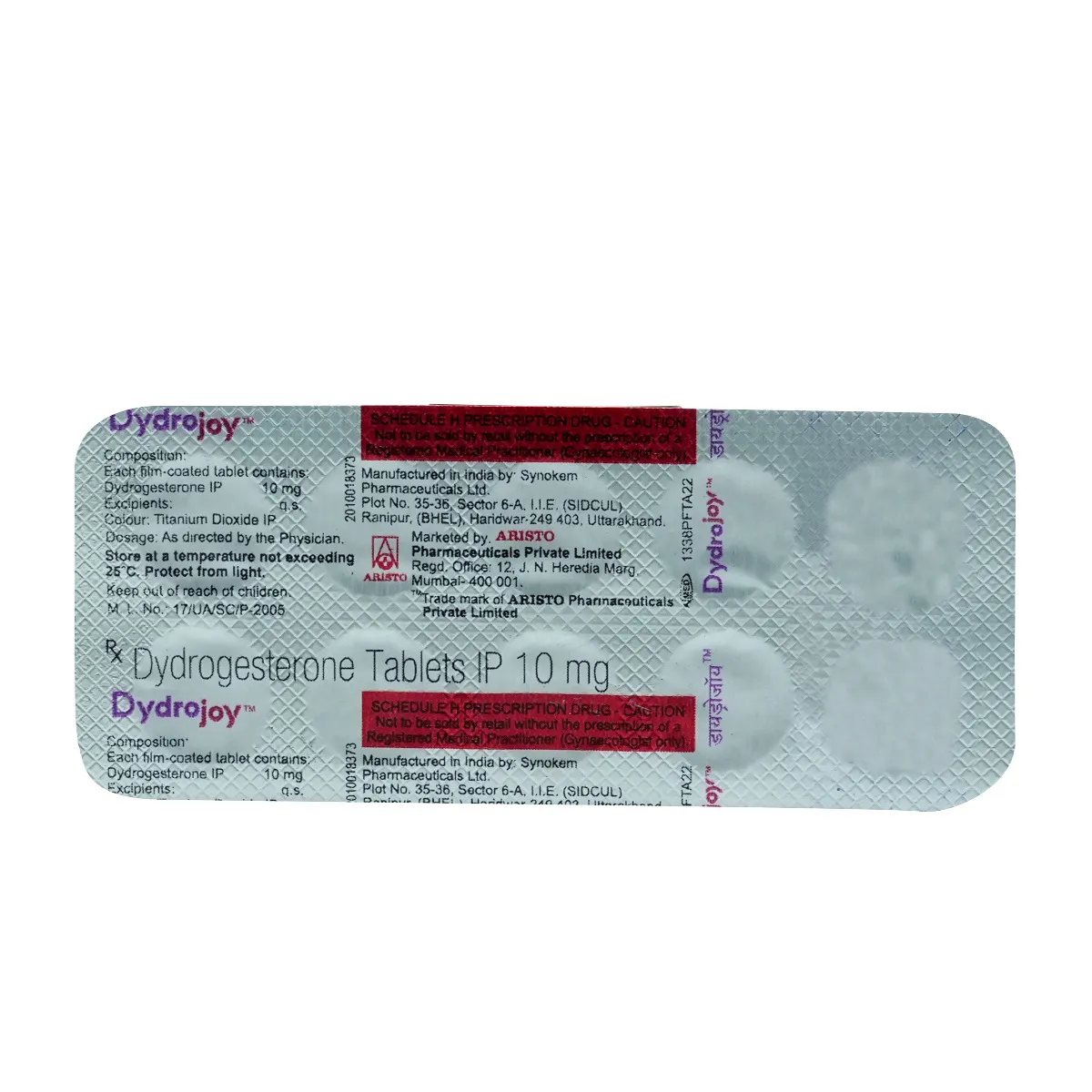 Dydrotroy 10mg Tablet