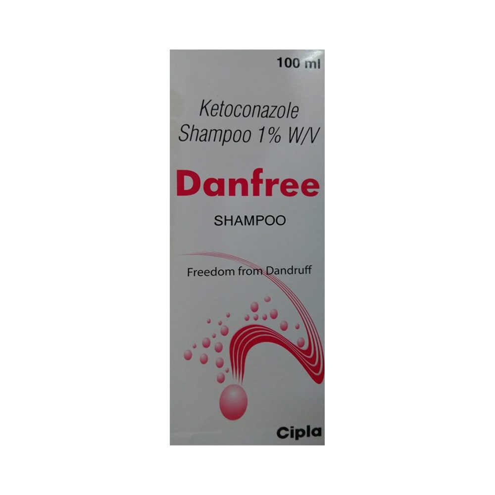 Danfree Shampoo 100ml for Antifungal Infection