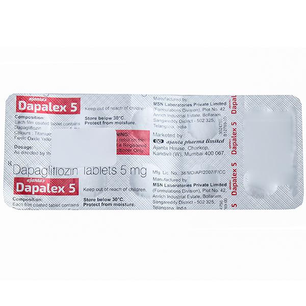 Dapalex 5mg Tablet