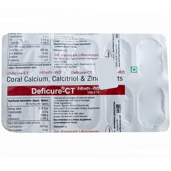 Deficure CT Tablet