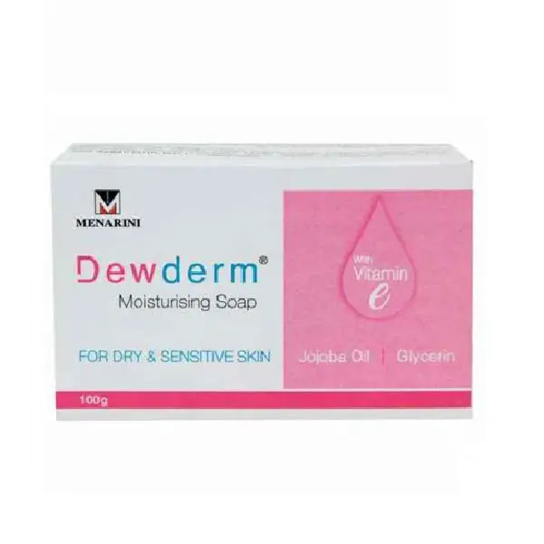 Dewderm Moisturising Bathing Soap | For Dry & Sensitive Skin