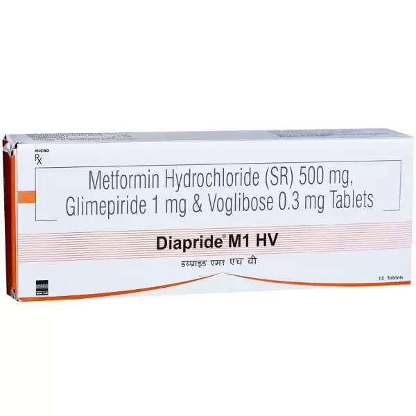 Diapride M1 HV Tablet SR