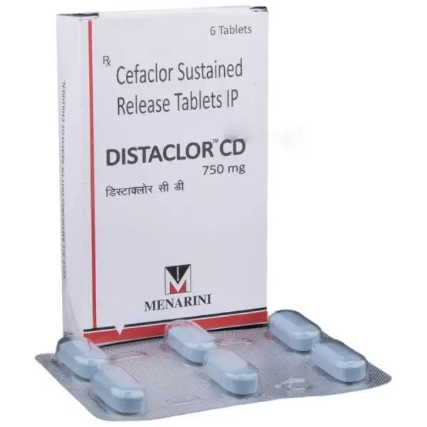 Distaclor CD 750mg Tablet