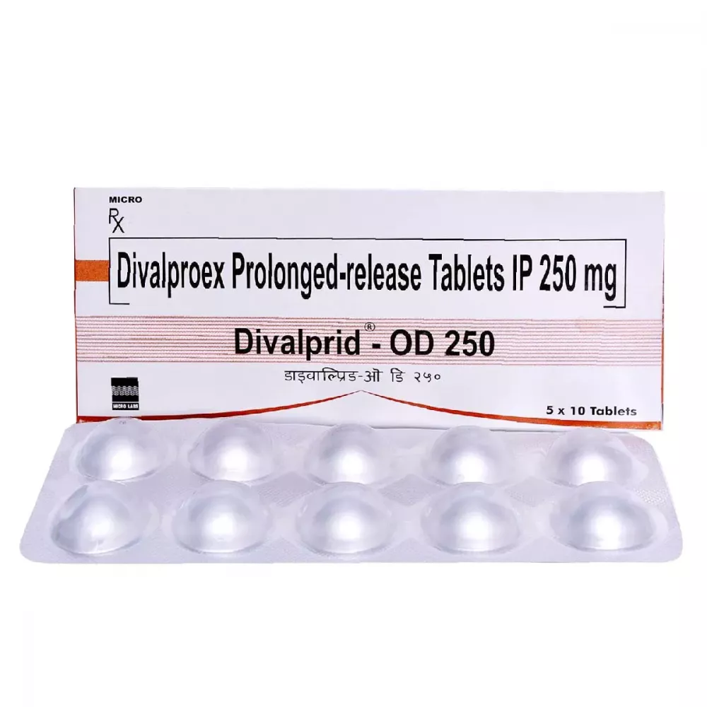 Divalprid-OD 250 Tablet PR