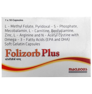 Folizorb Plus Soft Gelatin Capsule