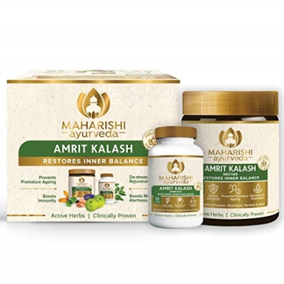 Maharishi Ayurveda Combo of Amrit Kalash 60 Tablets & 600gm Paste