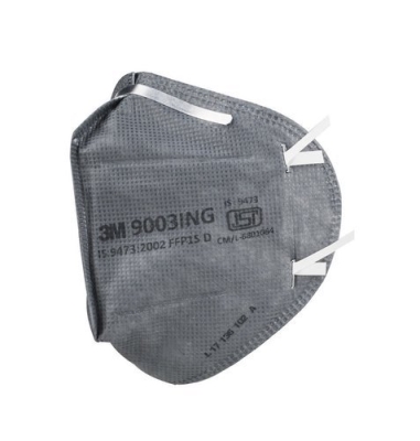 3M 9000 ING Particulate Respirator Mask Grey