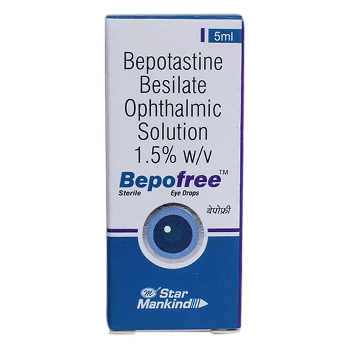 Bepofree 1.5% Eye Drop