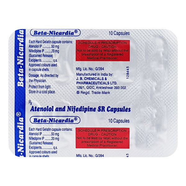 Beta-Nicardia Capsule SR