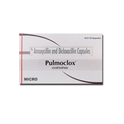 Pulmoclox 250 mg/250 mg Capsule