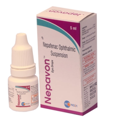 Nepavon 0.1% Eye Drop