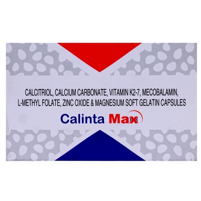 Calinta Max Soft Gelatin Capsule