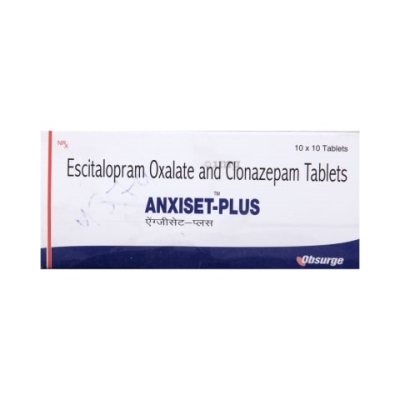 Anxiset Plus 0.5 mg/10 mg Tablet