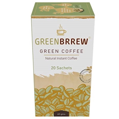 Green Brrew Coffee Sachet (3gm Each) Natural Instant