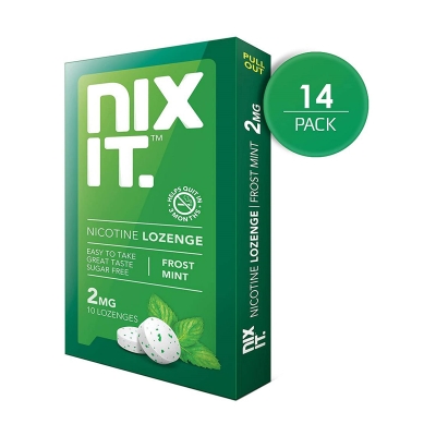 Nixit Nicotine 2mg Gum (6 Each) Frost mint Sugar Free