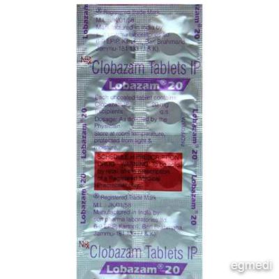 Lobazam 20mg Tablet