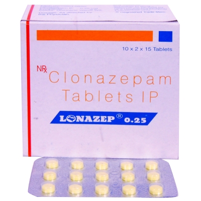 Lonazep 0.25mg Tablet MD