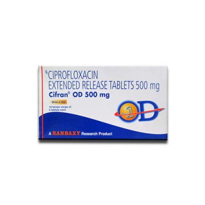 Cifran OD 500mg Tablet